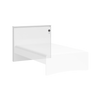 White просте узголів'я (100 cm)